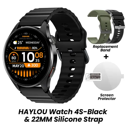 HAYLOU Watch 4S GPS Smartwatch 1.43” HD AMOLED Display 5 Satellite GPS Positioning 120+ Workout Modes Sport Fitness Smart Watch - Image 17