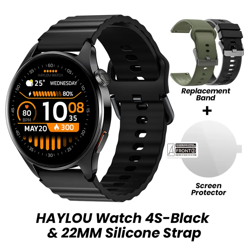 HAYLOU Watch 4S GPS Smartwatch 1.43” HD AMOLED Display 5 Satellite GPS Positioning 120+ Workout Modes Sport Fitness Smart Watch - Image 17