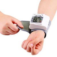 LCD Display Blood Pressure  Monitor Wrist Pulse Meter Automatic Digital Pulsometer Sphygmomanometer Family Diagnostic-tool 2