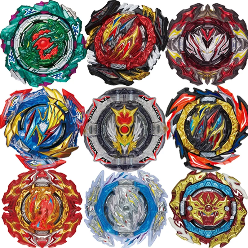 Dynamite Belial Single Spinning Tops B-198 Chain Kerbeus B-193 Ultimate Valkyrie Burst Battle Top Boy Toys Kid Toys for Children