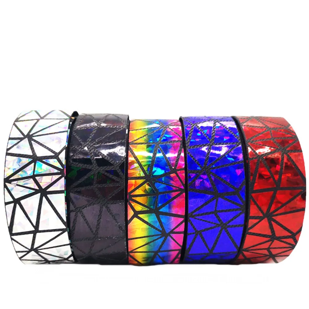Road Bike Handlebar Tape, Bicycle Accessories, Non-slip Gradient Color, Aurora, Wear-resistant and Breathable