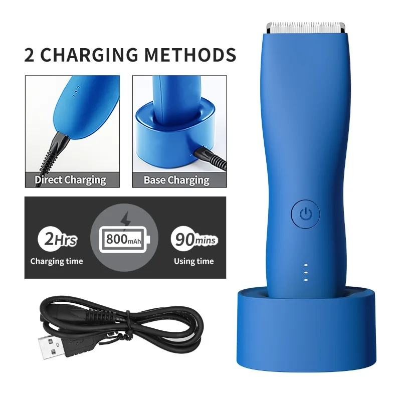 Mens Body Hair Trimmer for Men Balls Women Lady Shaver Hair Removal Bikini Trimmer Groin & Body Shaver Groomer Arm Beard Razor 4