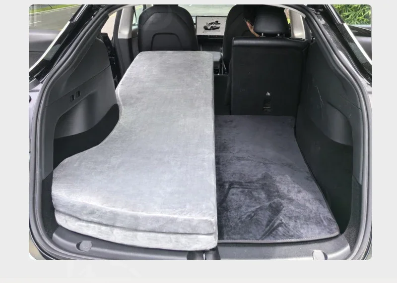 For Tesla Model YJuniper 2025Camping Mattress Foldable Memory Foam Travel Sleepi