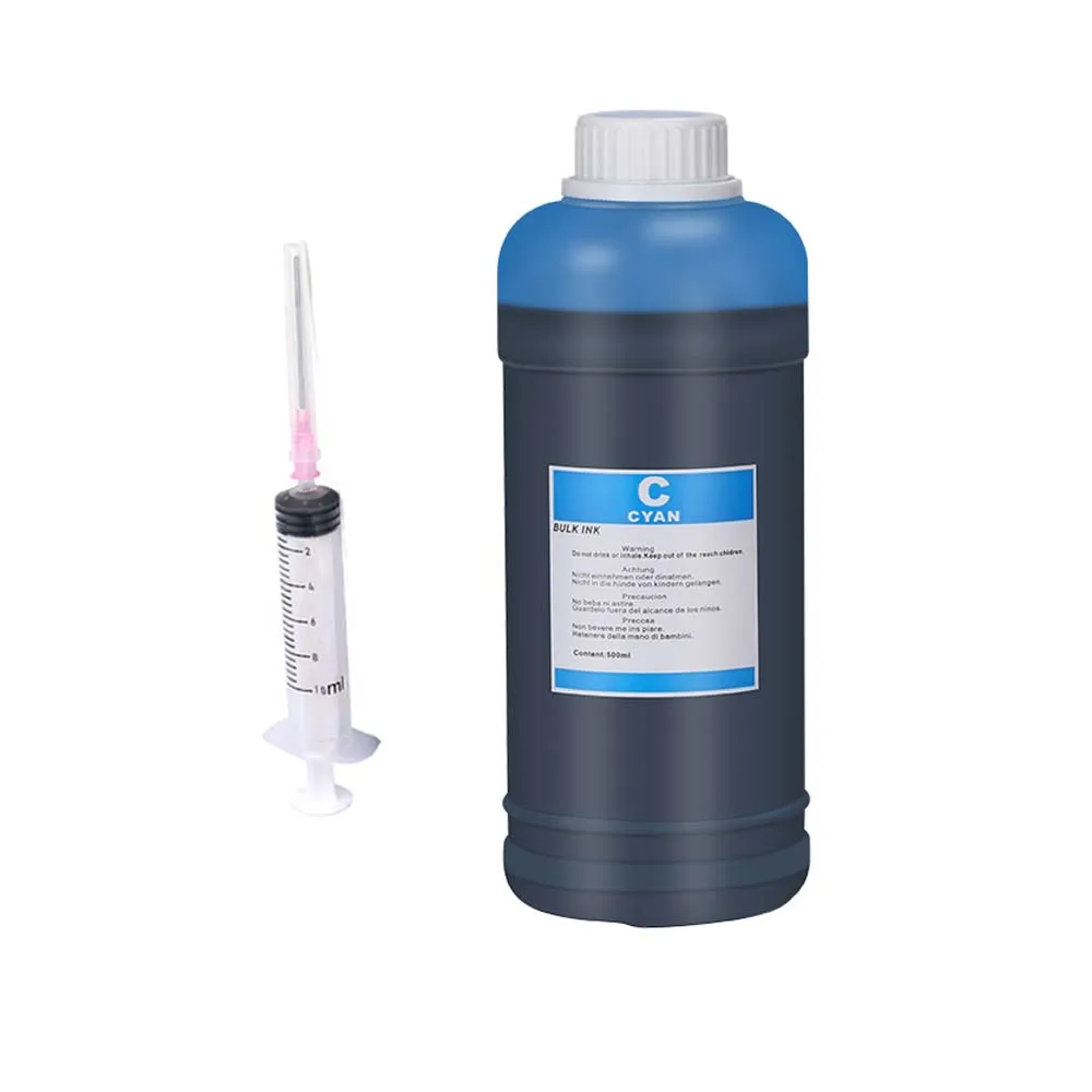 Description Picture 4 of item500ml Black Universal Refill Ink Kit Refill Dye Ink For Brother for Iconic Brand For Epson For HP Printer All Inkjet