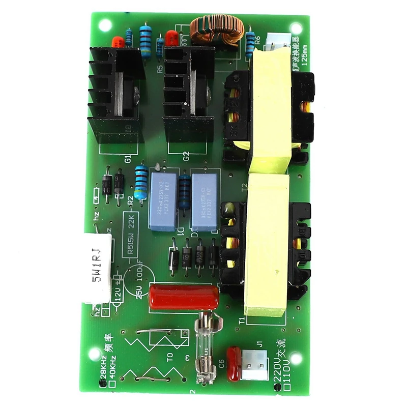4X 100W 28Khz Ultrasonic Cleaning Transducer Cleaner High Performance +Power Driver Board 220Vac Ultrasonic Cleaner