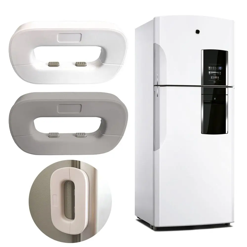 Household Supplies For Toddler Kids Baby Safety Refrigerator Door Lock Baby Security Latch Children Protector child lock refrigerator lock refrigerator door lock safety lock