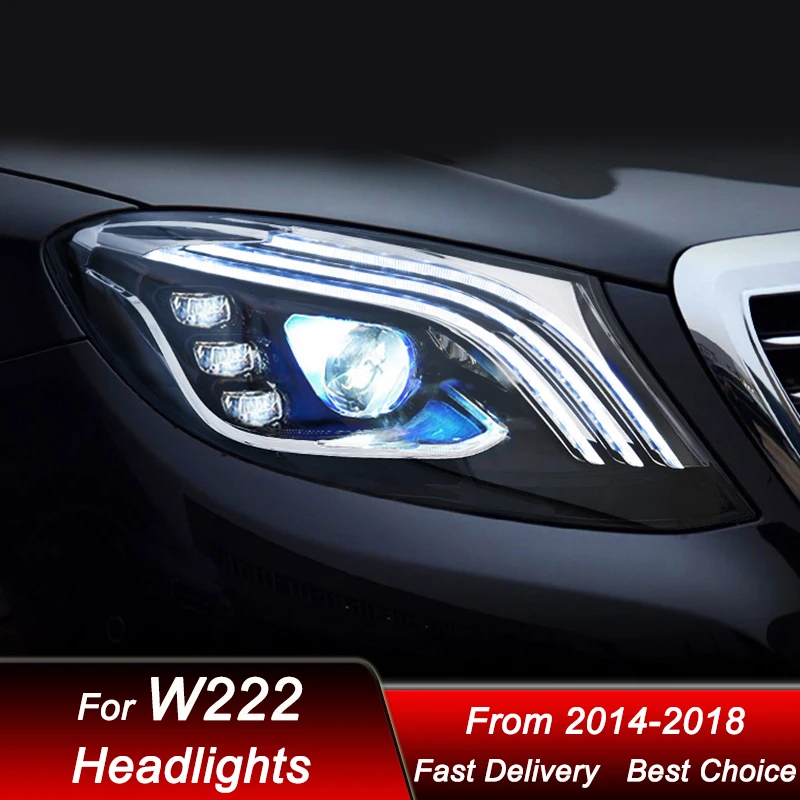 メルセデスベンツS550ヘッドライトW222AMG Mercedes-Benz 【M's】 W222 ベンツ AMG Sクラス 後期用 (2017y