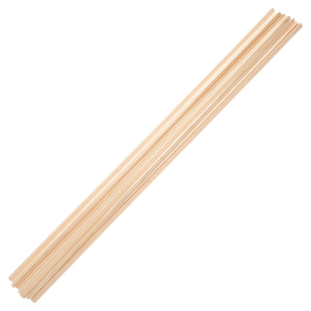 

10 Pcs Triangular Wooden Strip Bling Bedroom Decor Screen Window Trim Pine The Office Molding Kitchen