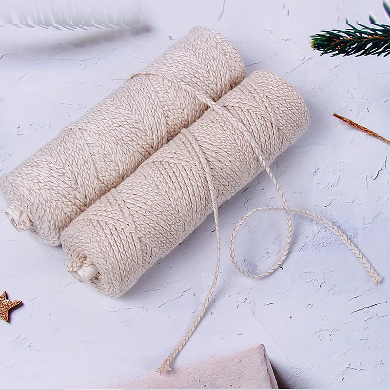 Cotton Candle Wick Material for DIY Aroma Smokeless Candles