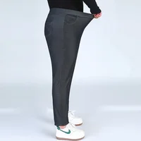 Women Pencil Jeans Plus Size 9XL 8XL 7XL 6XL Slim Fit Denim Pants High Waisted Trousers Oversized Lady Stretched Female Trousers - Image 4