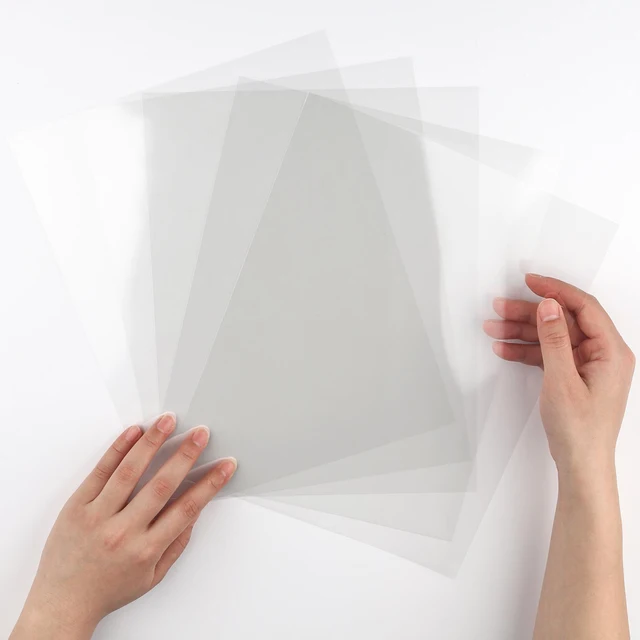 Clear Acetate Sheets for Shaker Cards 1