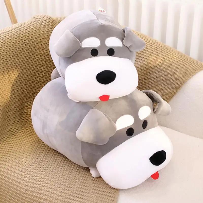 Dog Stuffed Animals Soft Plush Toy Dog Doll Pets Fluffy Baby Birthday Gifts Christmas Children Dog Animal Room Decoration  kids cute one horned penguin stuffed animals plush doll toy baby soft unicorn penguin pillow children girl birthday christmas gifts