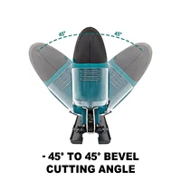 65mm Cordless Electric Jig Saw Portable Multi-Function With 4 Modes Woodworking Power Tools For Makita 18V Battery(No Battery) 2