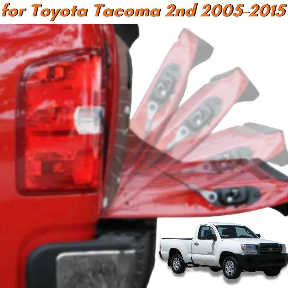 

Qty(2) Trunk Strut for Toyota Tacoma TS N220/N240/N250/N260/N270 Pickup 2005-2015 Rear Tailgate Boot Lift Supports Gas Springs