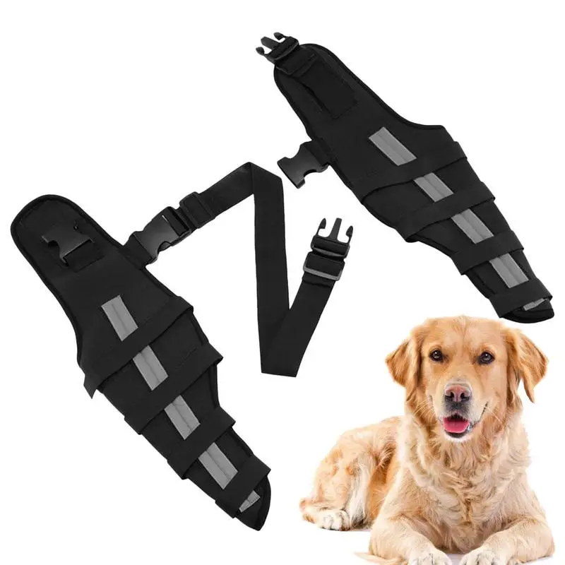 

Dog Back Leg Brace Dog Hip Joint Care Support Brace Short Rear Leg Hock Brace For Torn ACL Dog Canine Knee Stifle Brace Wrap For