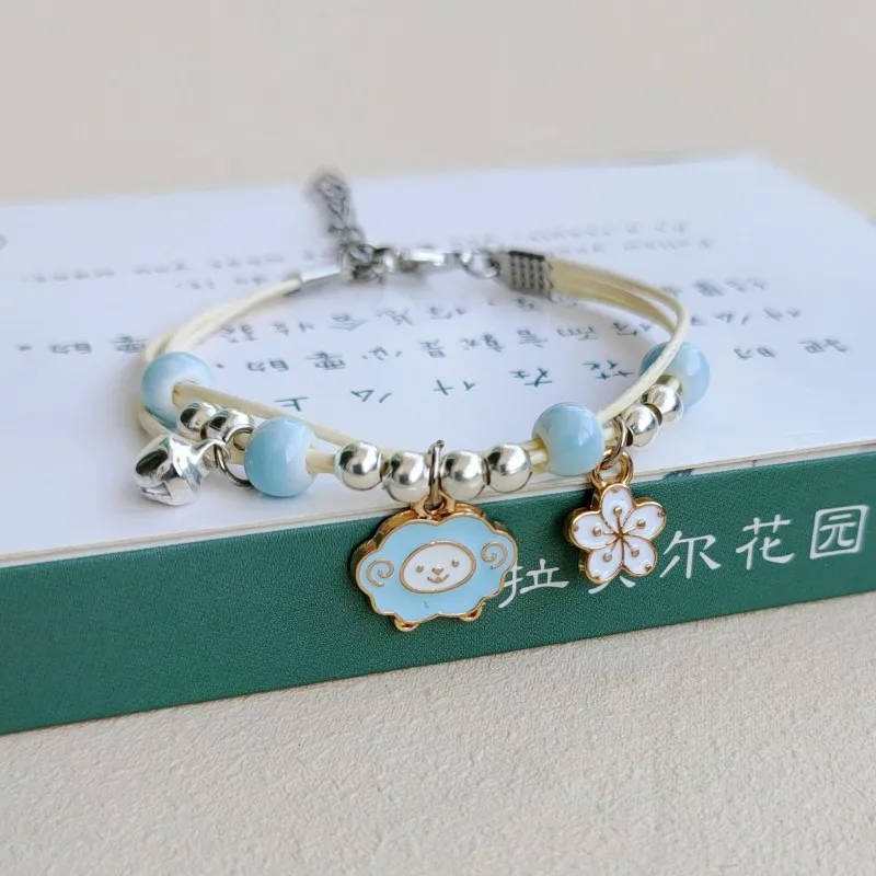 Bracelet Jewelry Cartoon Rabbit Flower Bracelet For Women
