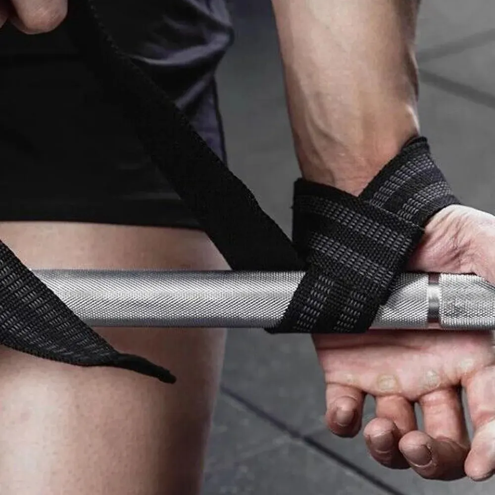 Antislip Weight Lifting Straps Deadlift Straps for Heavylifting Bodybuilding and Powerlifting 1 Pair Weights Strength Workout