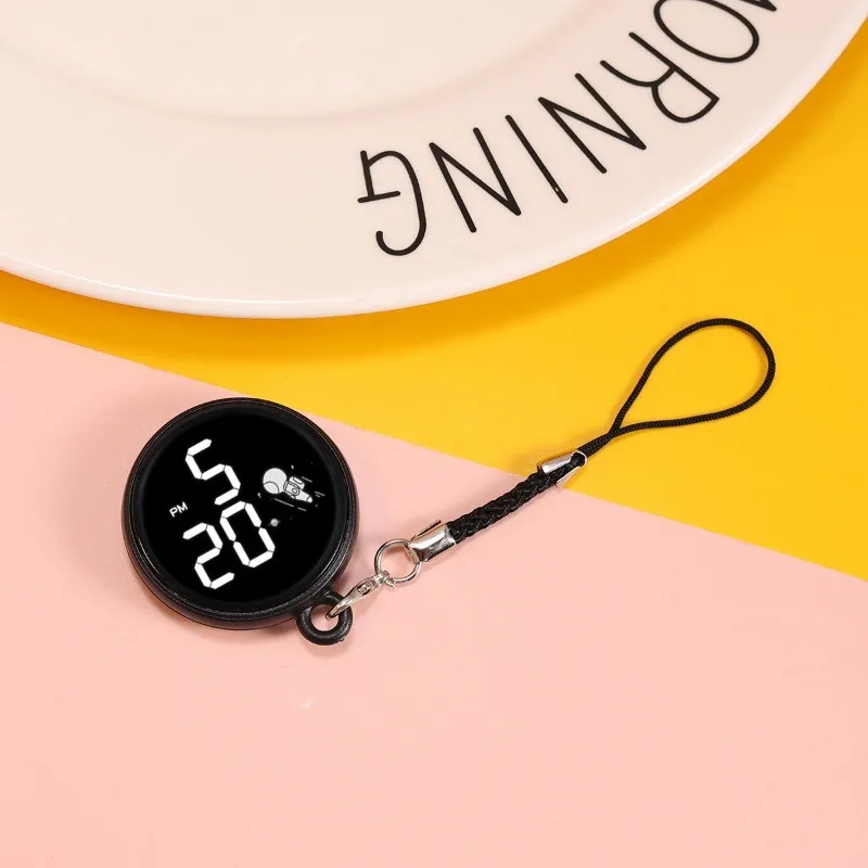 Creative Pendant LED Watch, Simple Primary School Student Pendant Touch Electronic Watch