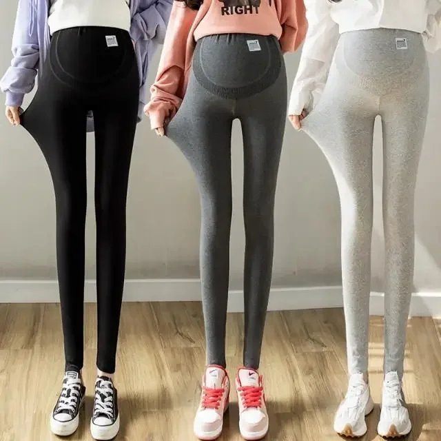 Adjustable Maternity Belly Binder Pants High-Waisted Slimming Smoothing Outerwear For Pregnant Women Spring Autumn Collection women pants maternity pants