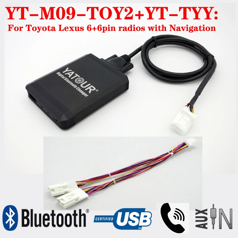 ForLexusToyotaHighlanderLandcruiserYatourdigitalBluetoothkitMP3playerwithphonecallfunction-AliExpress34