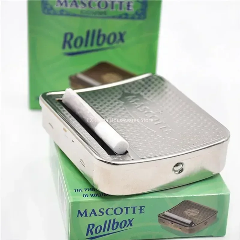 Automatic Cigarette Rolling Machine Box - Premium Tobacco Roller and Storage Case