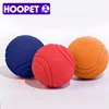 HOOPET Dog Toy Rubber Ball Bite-resistant Ball Toy for Dogs Puppy Teddy Pitbull Red Color Solid Ball S-XL Pet Supplies 6
