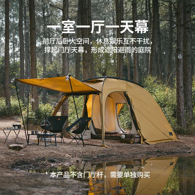 Naturehike-屋外キャンプテント,2人用テント,軽量キャンプ用品,ワンルームホール,2023