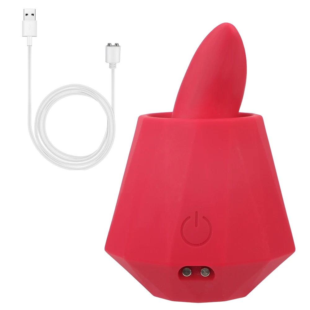 Vibrator Zungenlecken Weibliches Massagegerät Erotische Spielzeuge Klitoris Nippellecken Stimulator Blowjob Oral Orgasmus_voghion.com