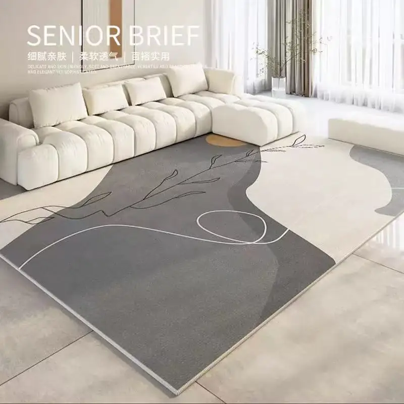 VIKAMA ضوء فاخر غرفة المعيشة المنزلي السجاد غرفة ن...