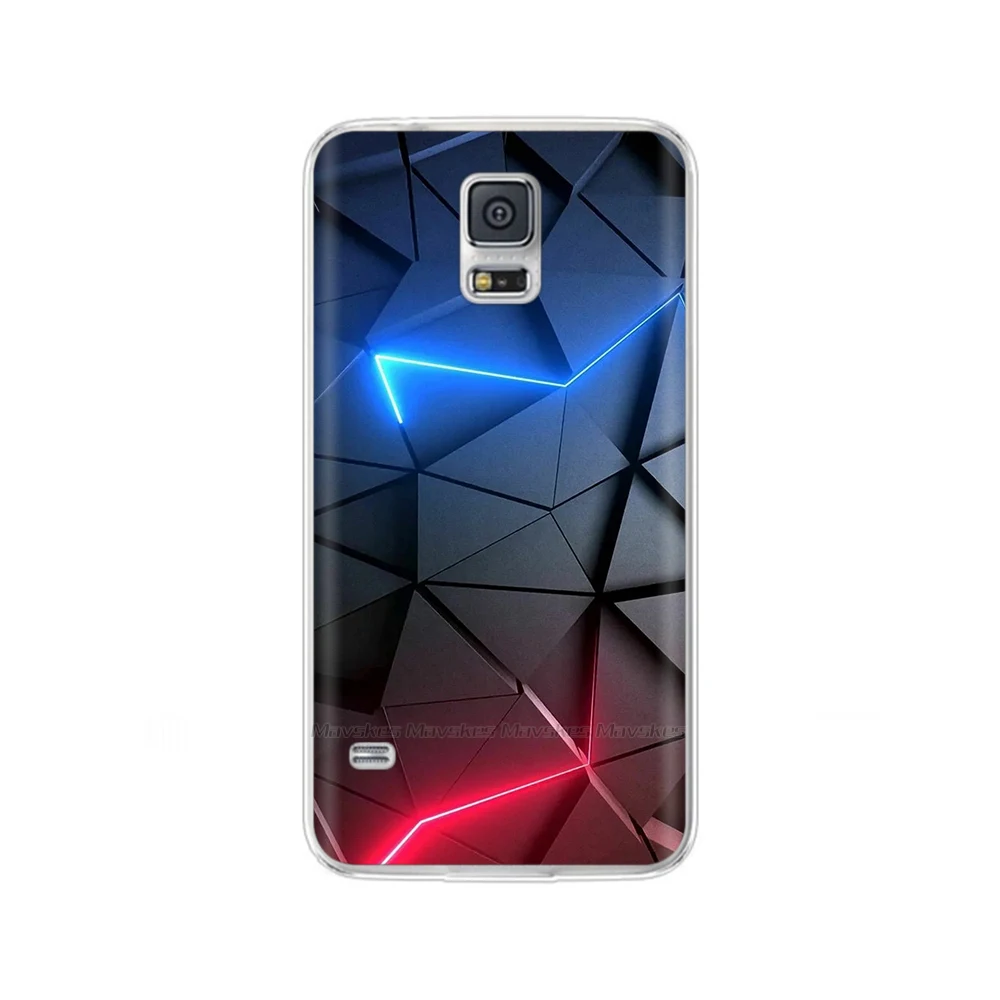 For Samsung Galaxy S5 Silicon Case S5 Mini Cute Pattern Soft TPU