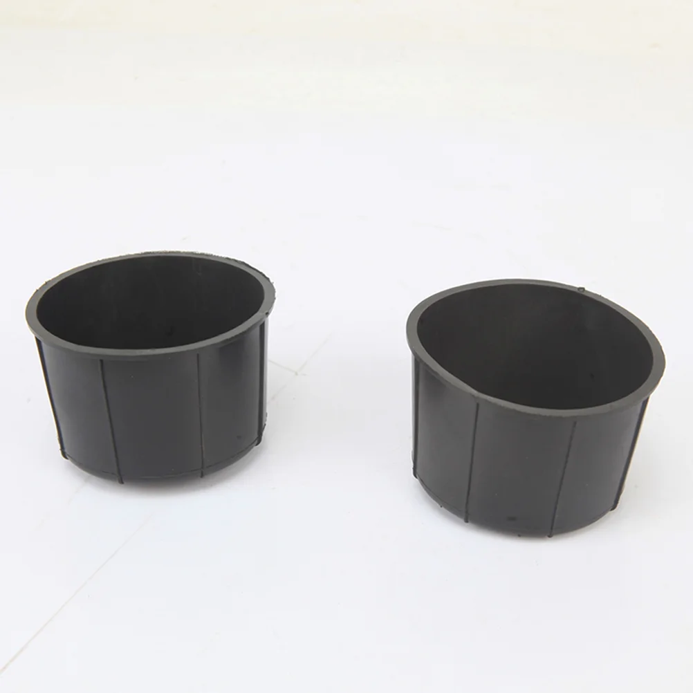 

1 Pair Center Console Water Cup Holder Rubber Liner Compatible with F150 09-14