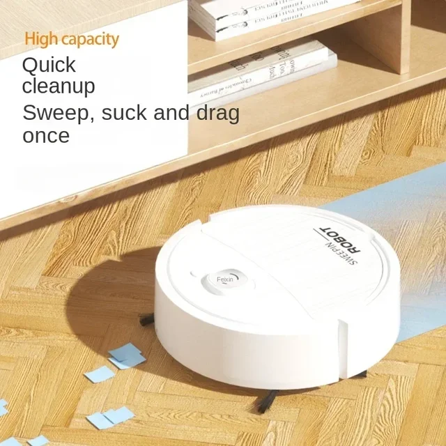 Three in One New Robot Cleaner Sweeping Suction Mopping Cleaning Machine Home Appliance Kitchen Robots Electric Mops 2