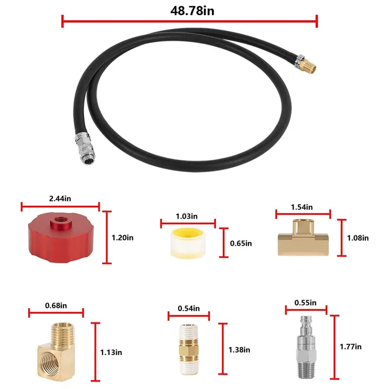 HND1.2CD – Kit de carburant pour Honda eu1000i-eu2200i, Polaris P1000i, Champion 2000, Generac, Etc.