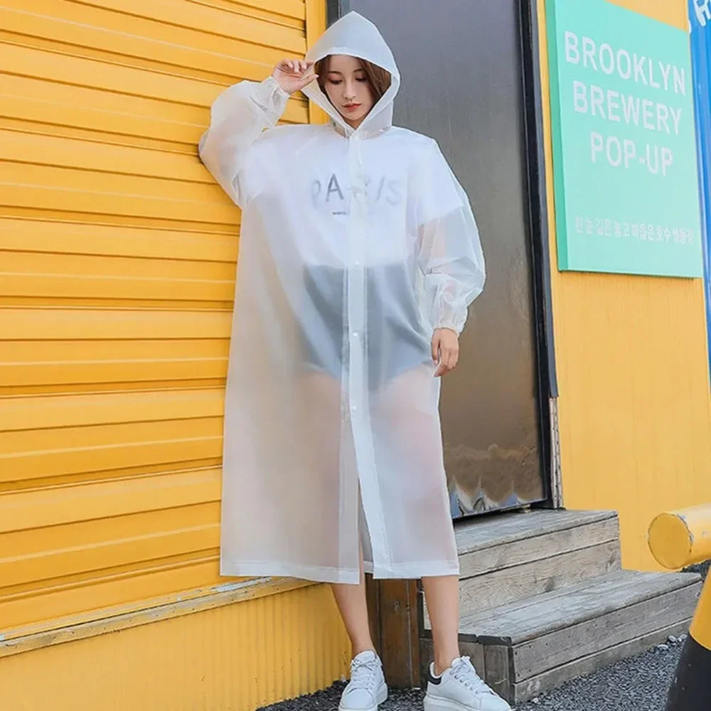 Raincoat rain poncho raincoat suit for Men Women Outdoor Hiking Camping with Rain Hat