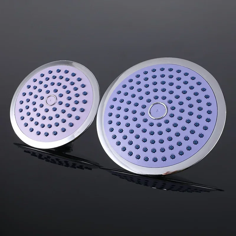 

Bathroom Shower Head Handheld Water Saving Pressure Rain Arm Rround Shower Head ABS Faucet Universal Bathroom Fixtures