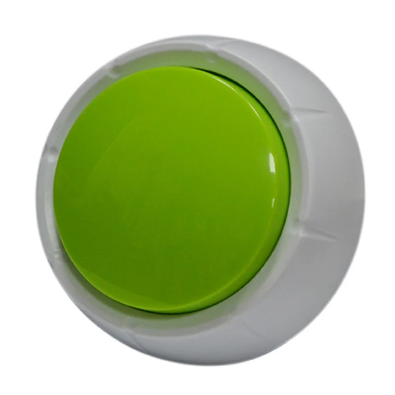 

Squeeze Sound Box Music Box Recordable Voice Sound Button Party Supplies Communication Buttons Buzzer Sounding Box Green