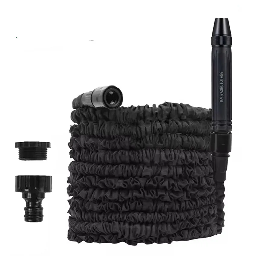 25FT-200FT Expandable Magic Hose Home Garden Watering Water Pipes Car Wash Cleaning Water Gun Gardening Supplies