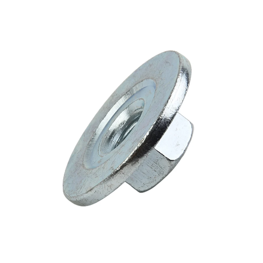 

High Quality Hot New Durable Pratical Angle Grinder Disc 1pc Flange Locking M14 Hexagon Metal Nut Quick Change