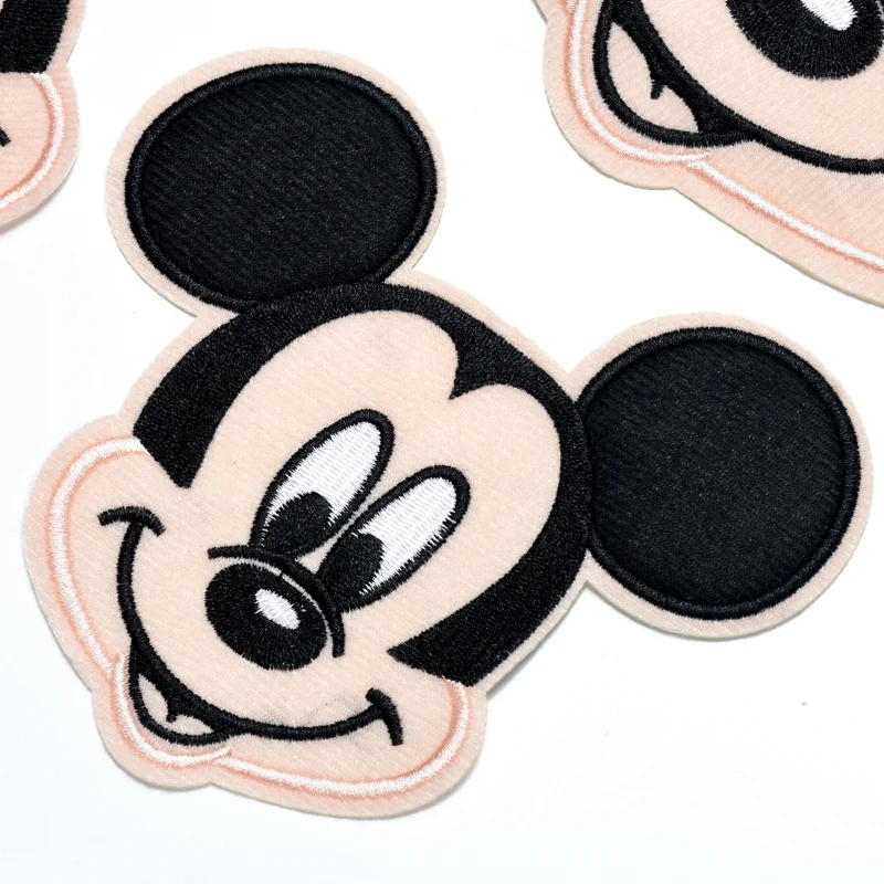 Disney Mickey Minnie Mouse Fusible Patch Stickers for Clothing