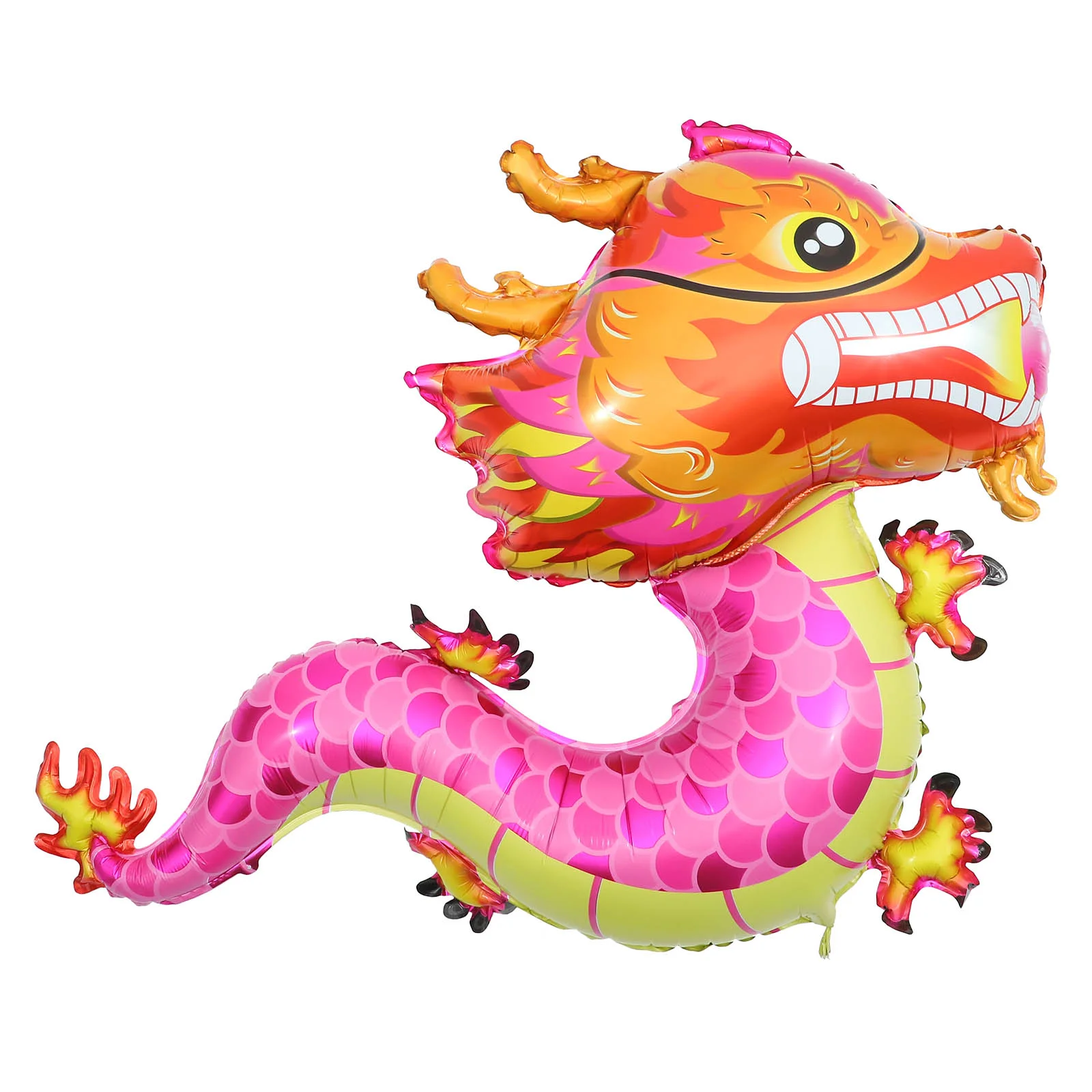 

5pcs Dragon Balloon Chinese New Year Balloons Foil Balloon Dragon Jumbo Party Balloons