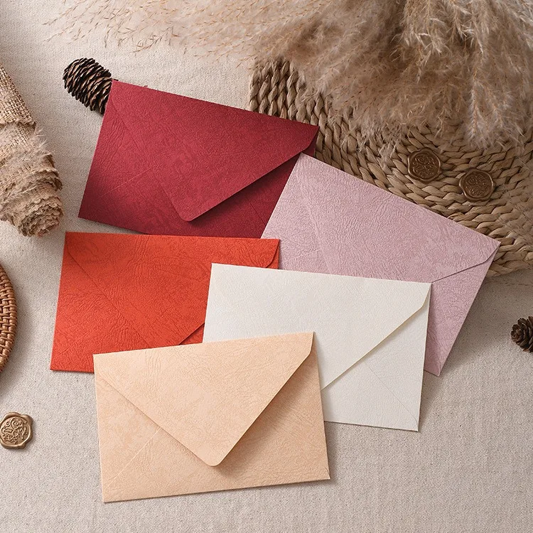 10pcs/pack 16.5x11cm Thick Paper Envelopes For Birthday Business Vintage Wedding Greeting Cards