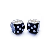 Bescon Dice Professional Small Precision Dice 12.7mm (1/2 inch)  with Random Serial Number, Mini Precision Cut Dice 12.7MM 2