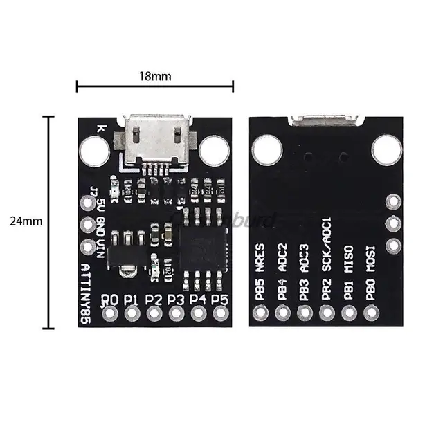 IC Per Progetti Digispark LilyPad Chip ATtiny85-20SU/PU SOP/DIP-8