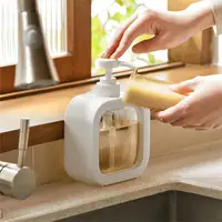 300/500/750/100ml Soap Dispenser Liquid Lotion Hand Pump Soap Dispenser Refillable Shampoo Bottle Plastic Hand Soap Dispenser 1