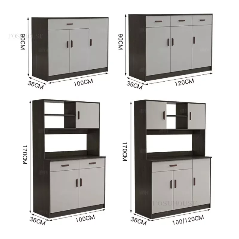 Minimalist Sideboards Kitchen Cabinets for Tableware Home Furniture Wine Cabinet Living Room Storage Sideboard K
