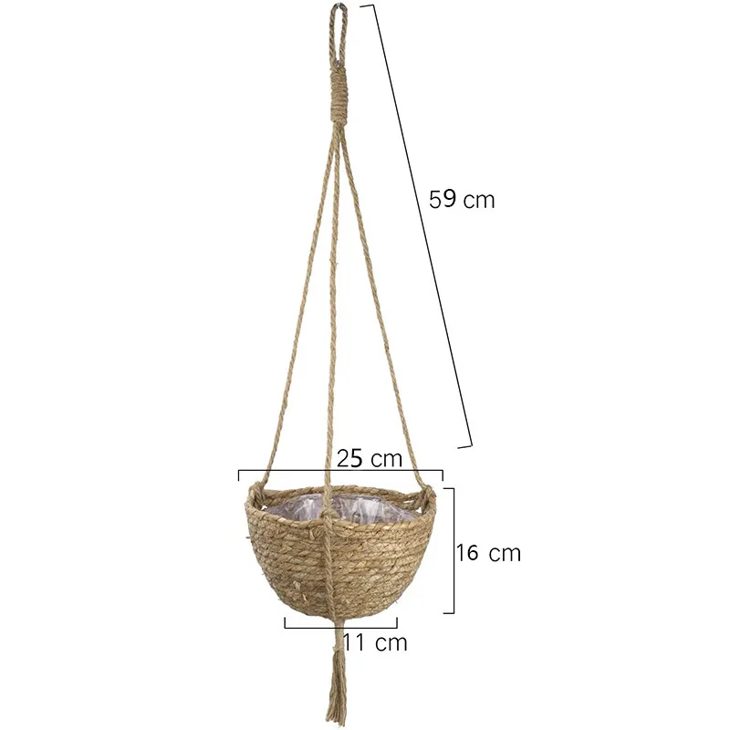 ตัวเลือกสินค้า หญ้าทะเลธรรมชาติ Boho Decor ตกแต่งบ้าน