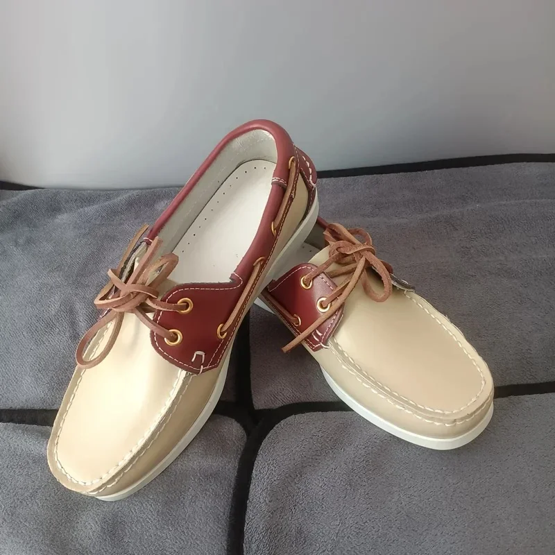 Men Mocassins Classic Genuine Leather Boat Shoes Brand Design Driving Shoes Casual Flat Loafers Rubber Outsoles leather shoes men loafers