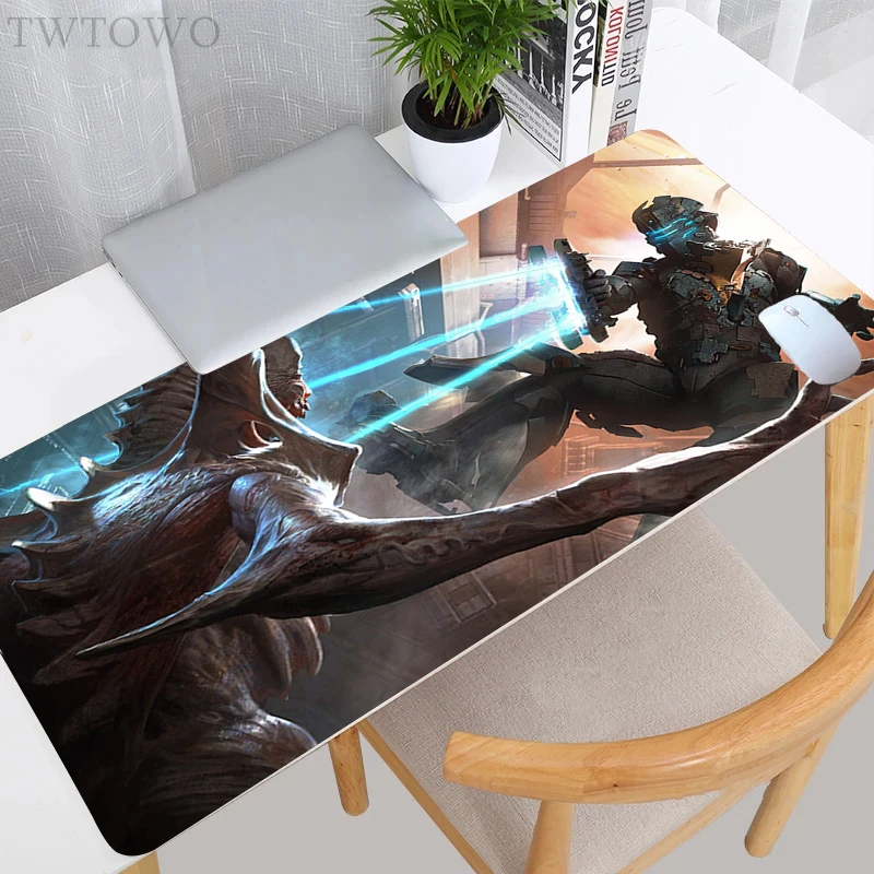 

Mousepad Large New Custom MousePads Mouse Mat Dead Space Gamer Office Soft Anti-slip Carpet Table Mat