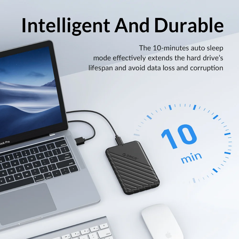External Hard Drive Enclosure ORICO 2.5 SATA to USB 3.0 Adapter Hard Drive Case 5 6Gbps HDD SSD Support UASP For PC Laptop external hard drive case ssd enclosure hard drive adapter ssd adapter external hard drive box hard disk case hard drive enclosure hdd case enclosure external hard drive