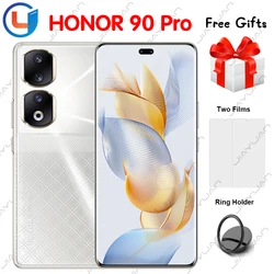 New Original Honor 90 Pro 5G Mobile Phone 6.78 Inch 120Hz Screen Snapdragon 8+ Gen 1 Octa Core 200MP Camera NFC Smartphone